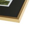 Framed Glass and Double Matted Abstract Landscape Wall Art
