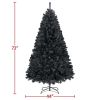 6 Ft Pre-lit Flocked Christmas Tree with Warm Lights, Pink
